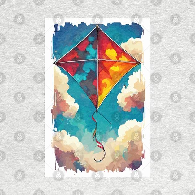 Painting a kite by AV Studio